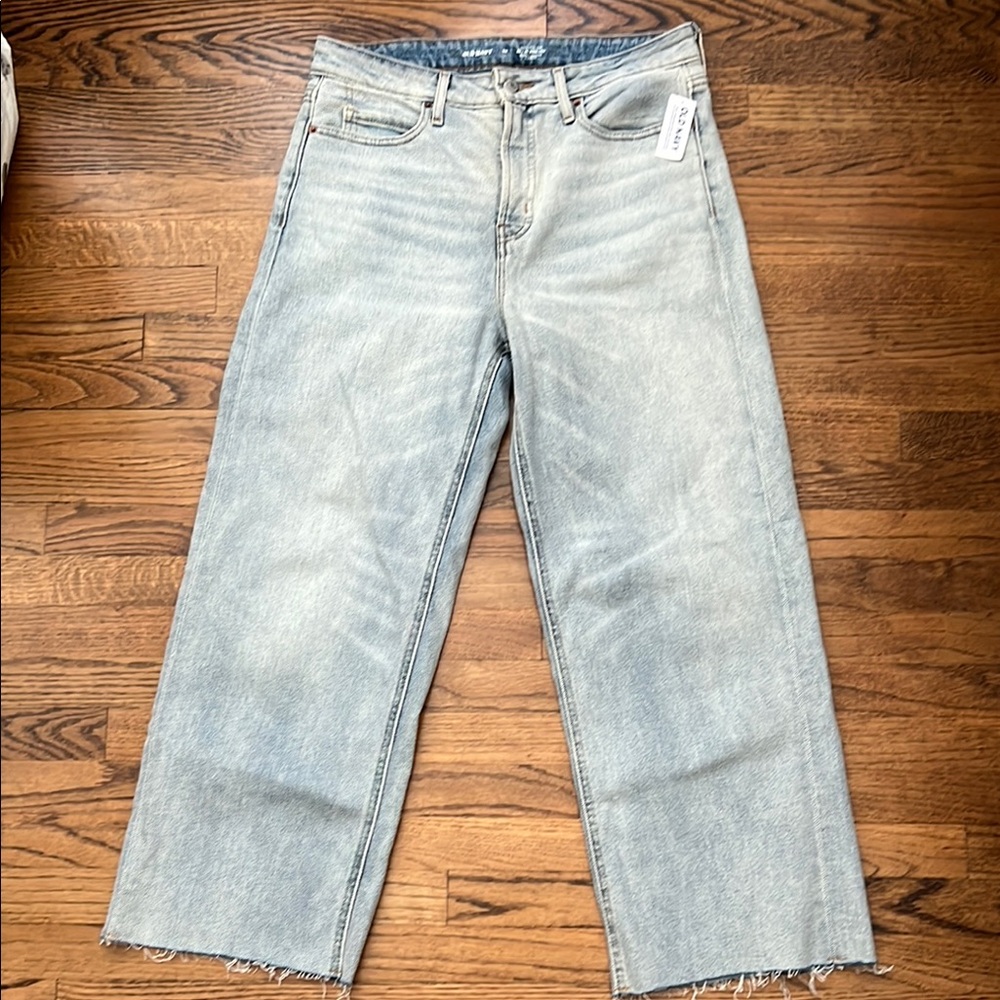 Old Navy sky-hi wide leg Jeans